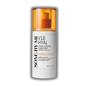 SOME BY MI V10 Hydra Capsule Sunscreen SPF50+ PA+| to shield the skin from UV rays while providing a rejuvenating effect - (1.35 oz) - 1 of 3