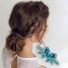 Unique Bargains Gradient Butterfly French Barrette Hair Clips 1 Pc - 2 of 4