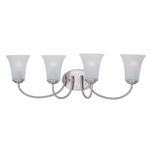 Maxim Lighting Logan 4 - Light Vanity in  Satin Nickel - 1 of 2