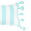 C&F Home Cabana Stripes with Tassels Pillow Collection - 3 of 4