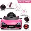 12V Ride On Car for Kids, Licensed Lamborghini Revuelto Electric Vehicle, Battery Powered Sports Car Toy for Boys & Girls - 3 of 4