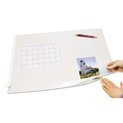 Clear Desk Protector Mat, 1.5mm Thick Writing Desk Blotter Pad for Office  and Home (12 x 24 In)