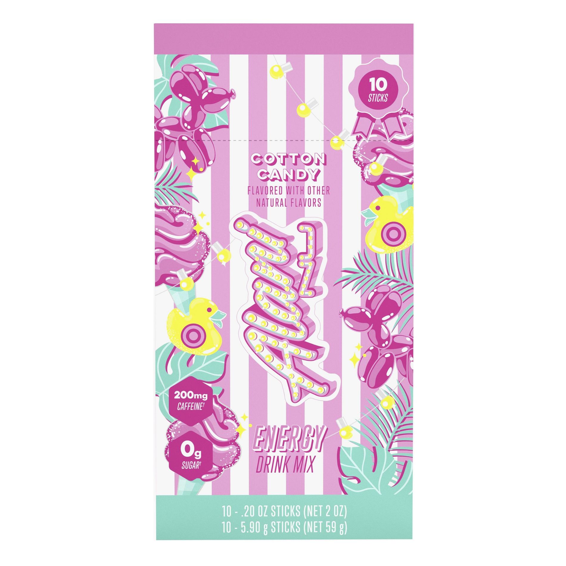 Alani Nu Cotton Candy Energy Drink - 2oz/10pk