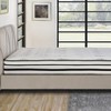 TinyHomie 12-inch Mattress Highly Breathable Quilted Cover Hybrid Mattress, White, Plush Foam Mattress in a Box, Luxury Comfort Mattress - 2 of 4