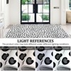 Leopard Print Area Rug – Ultra Soft, Machine Washable Non-Slip Animal Pattern Carpet for Living Room - 3 of 4