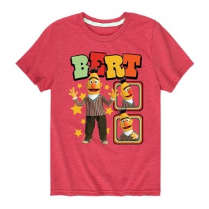 Boys' - Sesame Street - Bert Photoreal Short Sleeve Graphic T-Shirt - 1 of 4