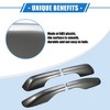 Unique Bargains Car Roof Rack Side Rails End Cover Shell Cap for Lexus LX570 2008-2015 Durable Plastic Gray 4pcs - 3 of 4