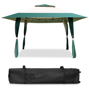 Tangkula 13' x13' Folding Gazebo Canopy Patio Outdoor Tent Party Shade Shelter - 1 of 4