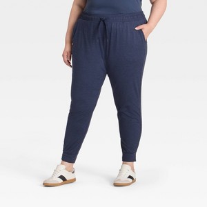 Women's Soft Stretch Jogger Pants - All In Motion™ - 1 of 3