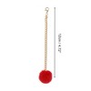 Unique Bargains Furry Ball Cup Chain Water Cup Pendant 1 Pc - 2 of 4