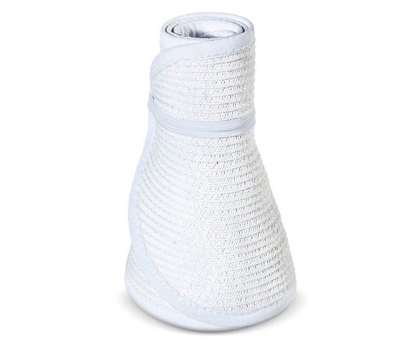Women's Roll Up Visor Wrap Hat - Merona&#153; White