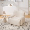 acxily 42" Wide Modern Upholstered Oversized Accent Chair, Boneless Single Sofa Chair, Chenille Armchair Comfy Reading Lounge Chair - 4 of 4