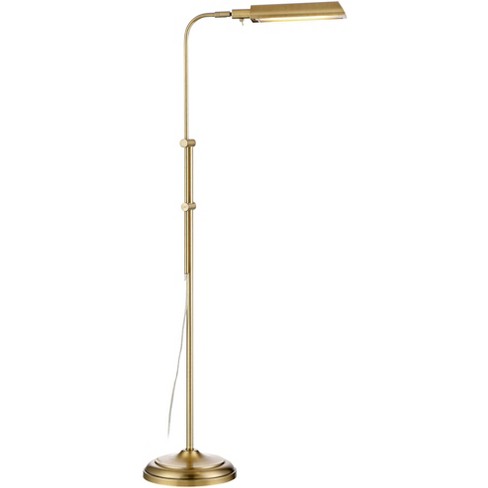 360 Lighting Modern Pharmacy Floor Lamp, Brass Floor Lamp