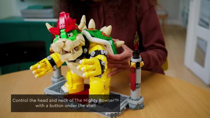 LEGO Super Mario The Mighty Bowser Collectible Figure 71411, 2 of 13, play video