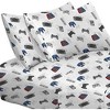 Tadpoles 3-Piece Gamer Sheet Set for Kids - 1 Twin Flat Sheet, Twin Fitted Sheet & Queen Pillowcase, Bed Sheet - Game Controllers - 3 of 4