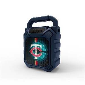 MLB Minnesota Twins Color Housing Large LED Speaker - 1 of 3