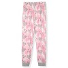 Sleep On It Girls 2-Piece Hacci Pajama Set with Matching Scrunchie - 3 of 4