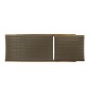 PAGED Patio Chaise Lounge Simple Wooden Folding Chair with Handle Modern Lounge Chair with Curved Design for Garden, Poolside - 3 of 4