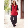 Catherines Suprema Studio Zip Front Vest - 4 of 4