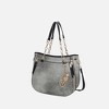 MKF Collection Lina Woman’s Tote Bag and Wallet set by Mia K - 2 of 4