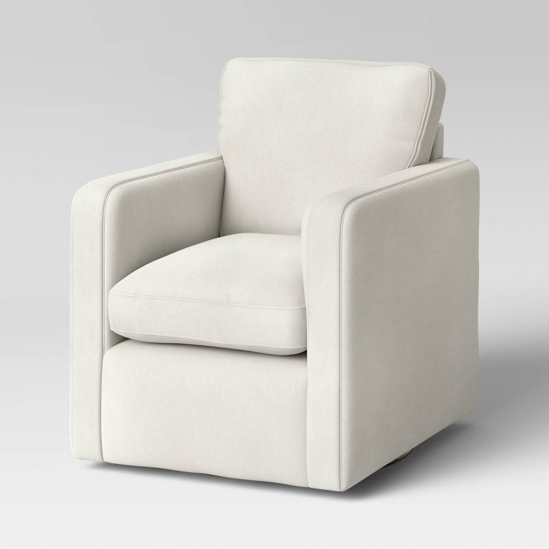 Pinetops Swivel Base Accent Chair - Threshold™, 1 of 11