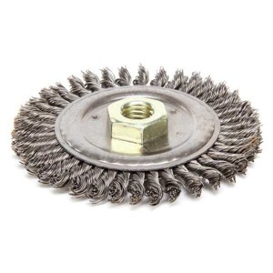 Weiler  Wire Wheel Brush,4-1/2 In.,3/16 In. W 94043 - 1 of 2
