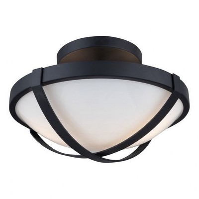 Artcraft Lighting Cara 2 - Light Flush Mount in  Black