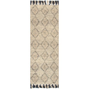 Nuloom Britta Textured Diamond Tassel Indoor Area Rug - 1 of 4