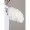 HalloweenCostumes.com One Size   Kids White Rabbit Plush Headband & Tail Halloween Costume Kit Accessory, White/Pink/Blue - image 4 of 4