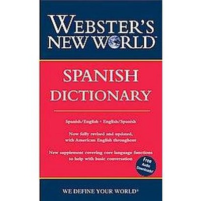 Webster's New World Spanish Dictionary (Bilingual) (Paperback) : Target