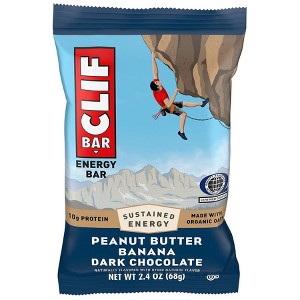 Clif Bar Energy Bar Peanut Butter Banana With Dark Chocolate 2.4 oz - 1 of 1