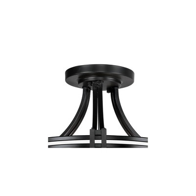 Art Deco Inspired 27" Bronze Marbleized Glass Bowl Ceiling Light