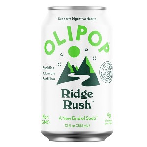 OLIPOP Ridge Rush Soda - 12 fl oz can - 1 of 4