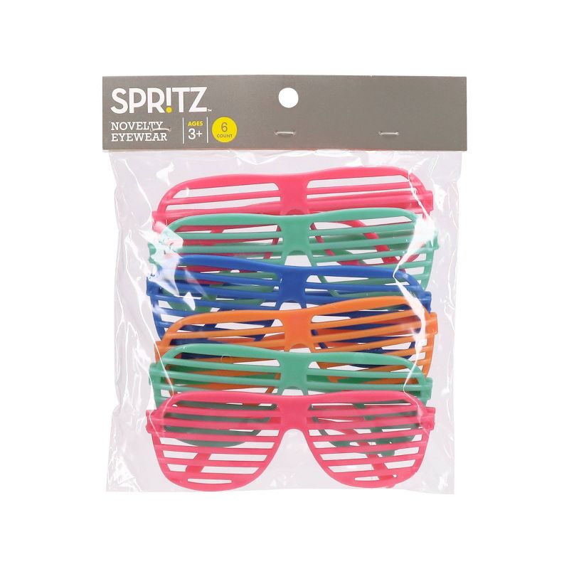 6ct Party Favor Eye Glasses - Spritz&#8482;, 2 of 4