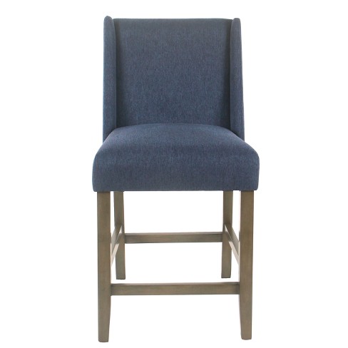 Indigo blue bar stools hot sale