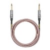 Clef Audio Labs Instrument Guitar Cable, 6ft - 1/4 inch TS Straight to Straight Electric bass Guitar AMP Cord Copper Braided Jacket - 4 of 4