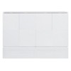 YOOCOZZ Full Size Versatile Murphy Bed with USB Ports and Drawer - 2 of 4