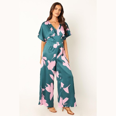 Zahara Wide Leg Jumpsuit - Floral