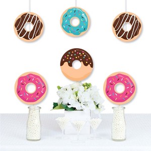 Big Dot of Happiness Donut Worry, Let's Party - Decorations DIY Doughnut Party Essentials - Set of 20 - 1 of 4