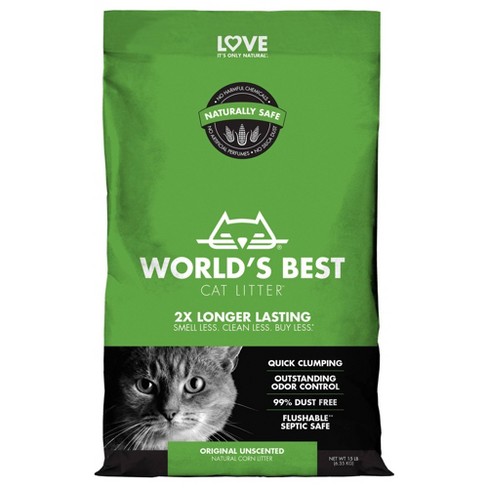 World S Best Cat Litter Clumping Cat Formula 15lbs Target