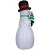 Gemmy Giant Christmas Inflatable Snowman, 10 ft Tall, Multi - 4 of 4
