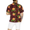 HAPPY BAY Men's Hawaiian Shirts Short Sleeve Button Down Shirt Floral Shirt Men Casual Beach Vacation Hawaii Island Shirts Funny - 2 of 4