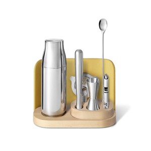 Caraway Home 9pc Bar Set with Storage - 1 of 4