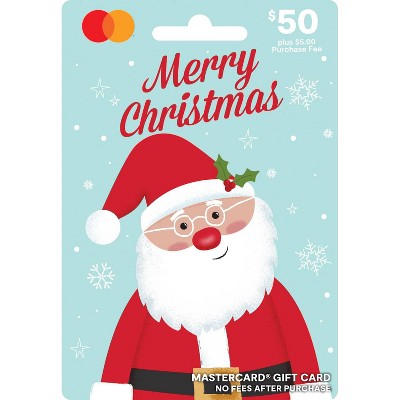 Mastercard Holiday Gift Card $50 + $5 Fee
