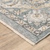 Oriental Weavers Maharaja 070E1 Blue/ Ivory Indoor Area Rug - 5'3" x 7'6" - 2 of 4