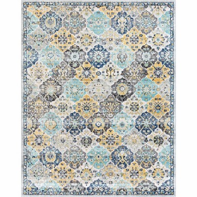 Hauteloom Leggett hydrangea Area Rug
