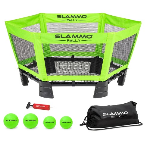 Gosports Slammo Rally Game Set - Roundnet With Longer Rallies - Green ...