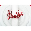 C&F Home Berries Wreath Napkin Ring Set of 6 - 4 of 4