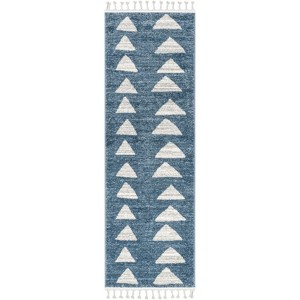 Well Woven Tango Geometric Triangle Stain-resistant Area Rug - 1 of 4