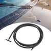 Unique Bargains Front Windshield Washer Nozzle Sprayer Kit for Dodge Grand Caravan with Hose Connector - Black Pack of 2 - 3 of 4